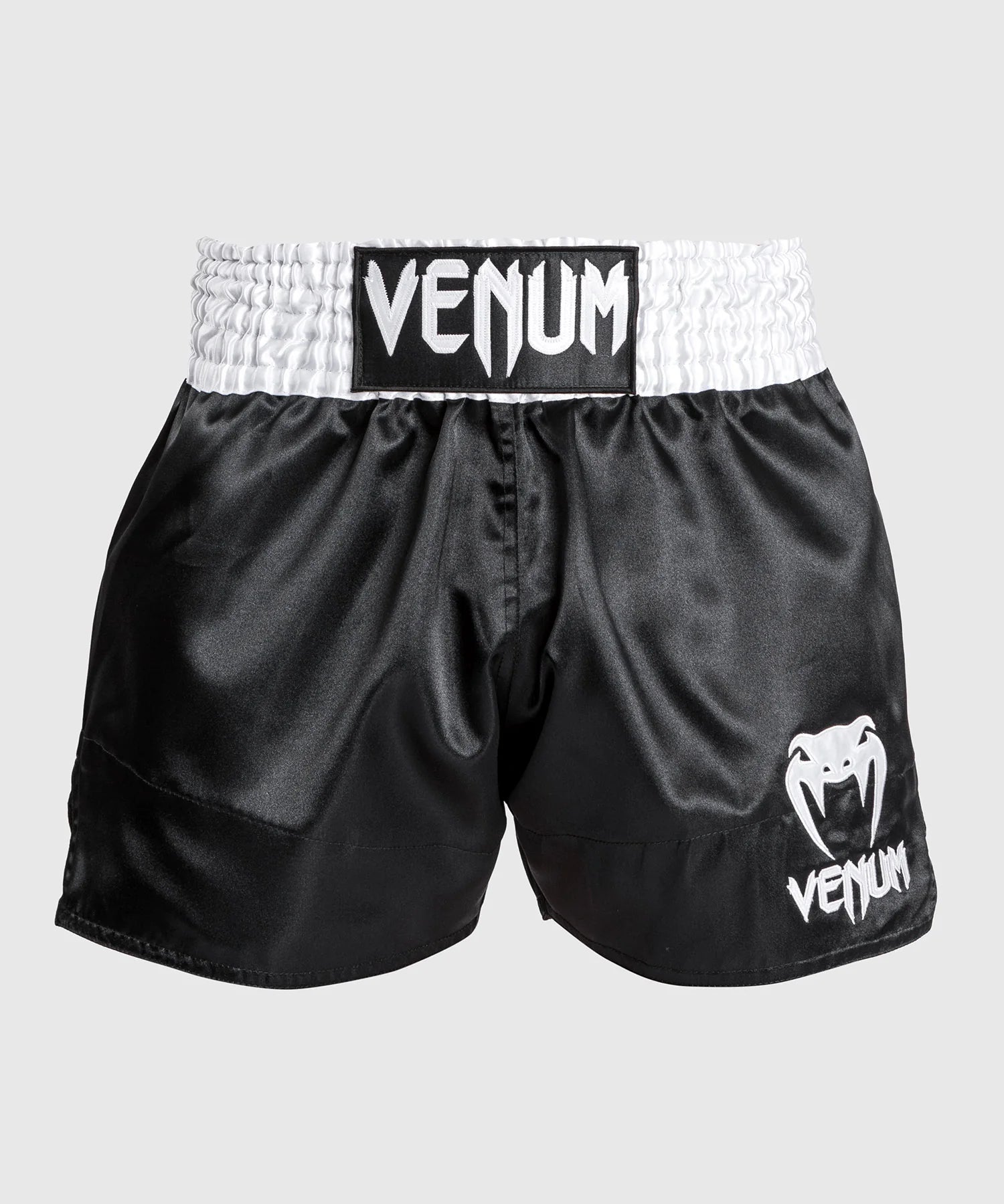 Muay Thai Short Black/White/White