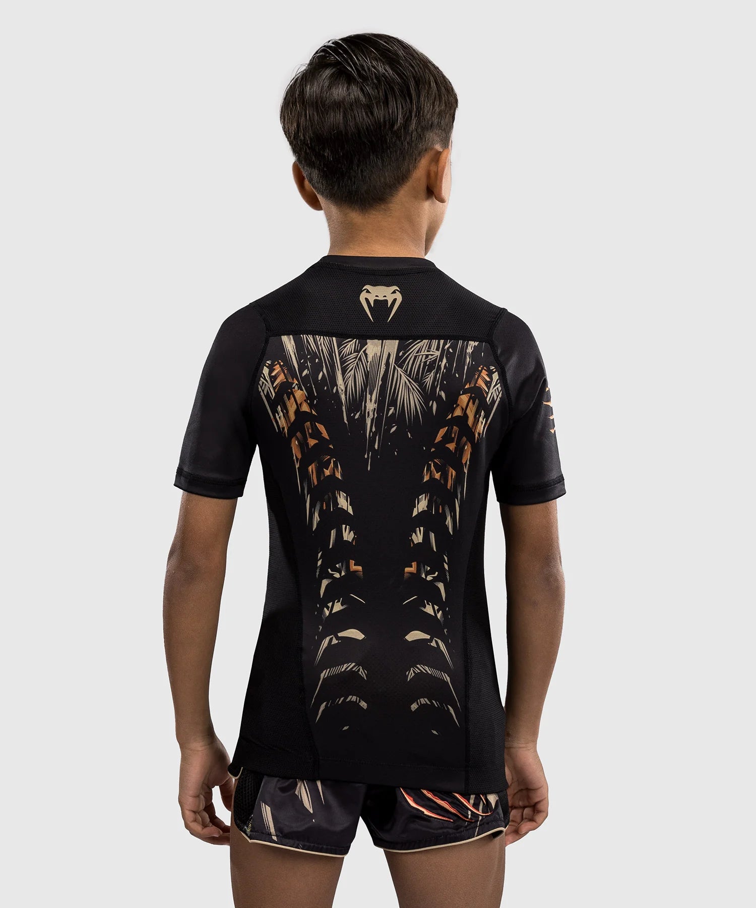 Venoxis Tiger Kids Short Sleeve Rashguard