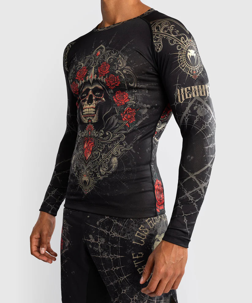 Venoxis Santa Muerte 5.0 Men’s Long Sleeve Rashguard