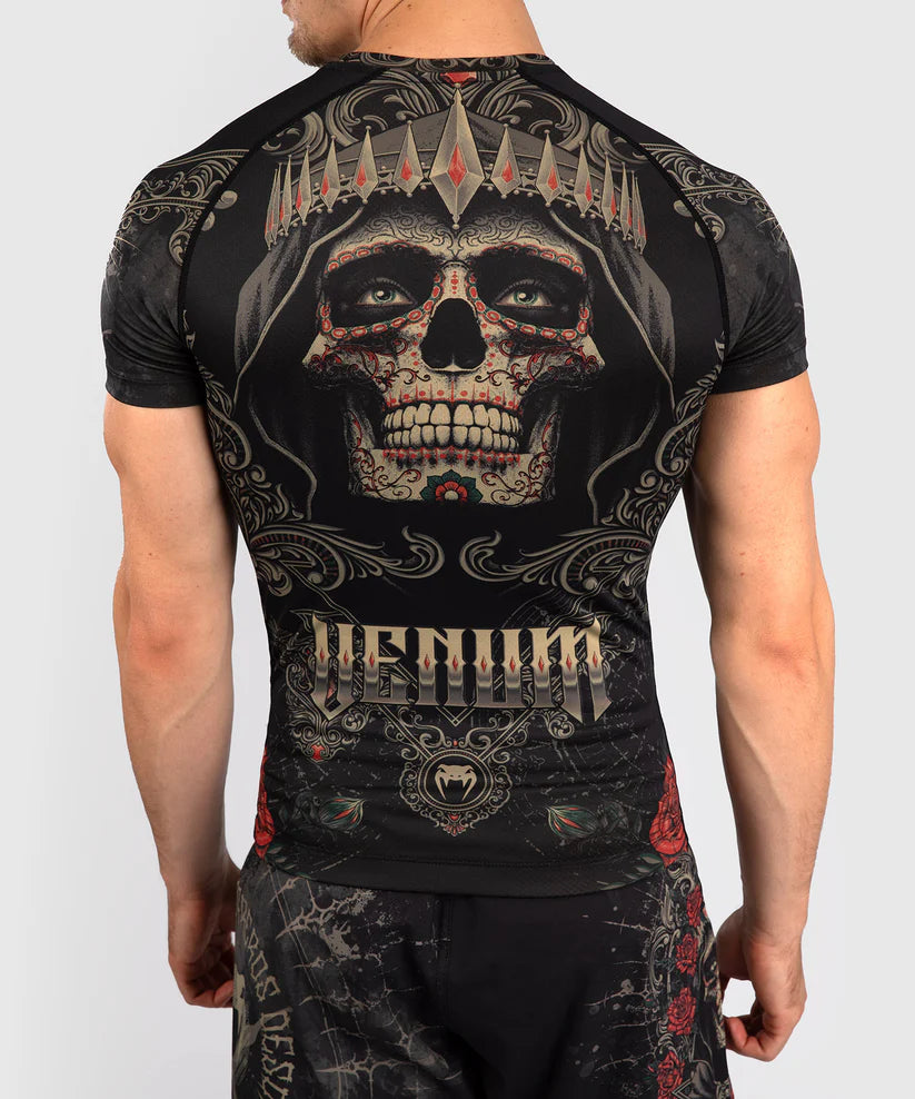 Venoxis Santa Muerte 5.0 Men’s Short Sleeve Rashguard