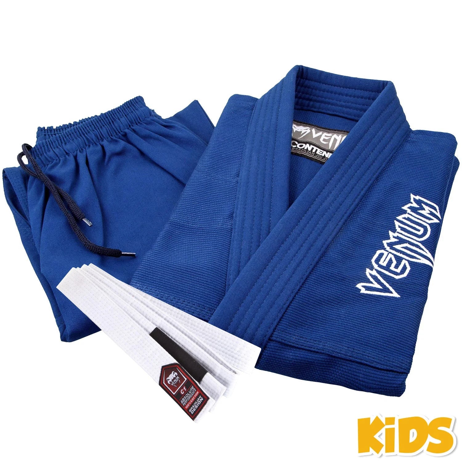 Venoxis Contender Kids BJJ Gi (Free white belt included)