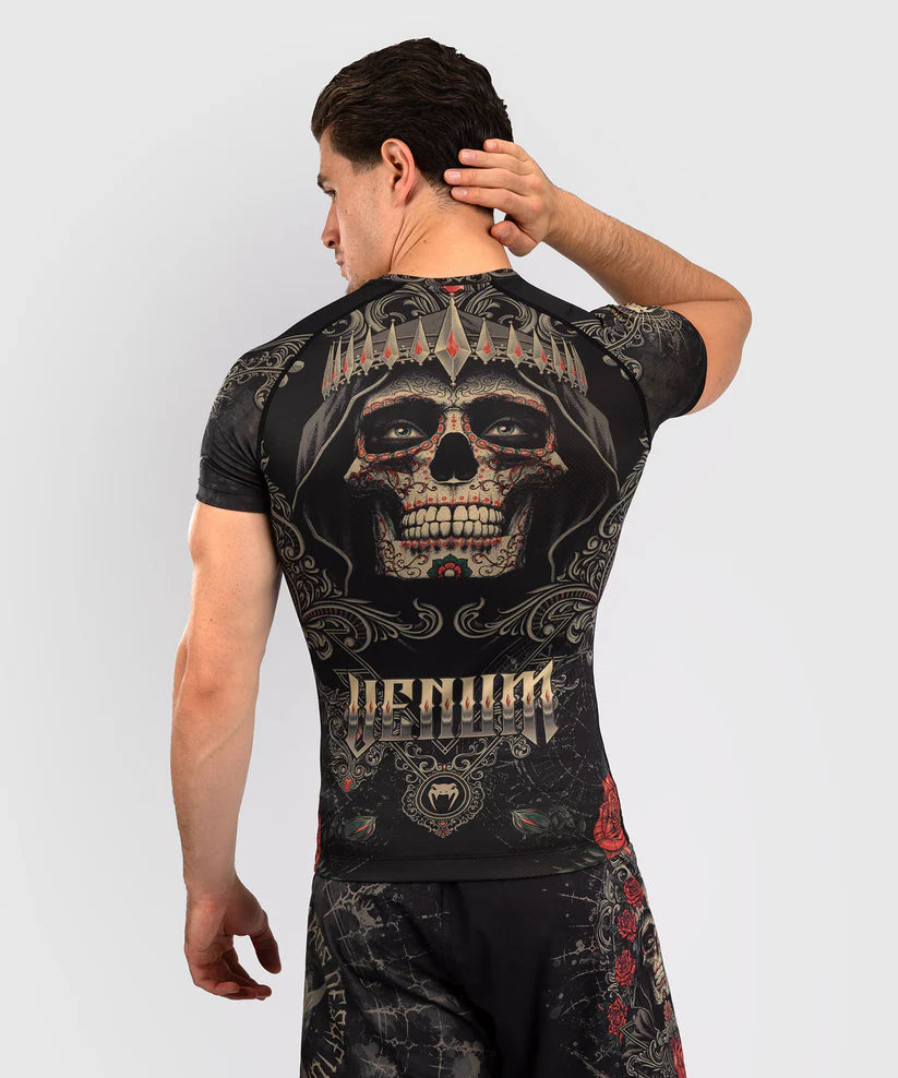 Venoxis Santa Muerte 5.0 Men’s Short Sleeve Rashguard