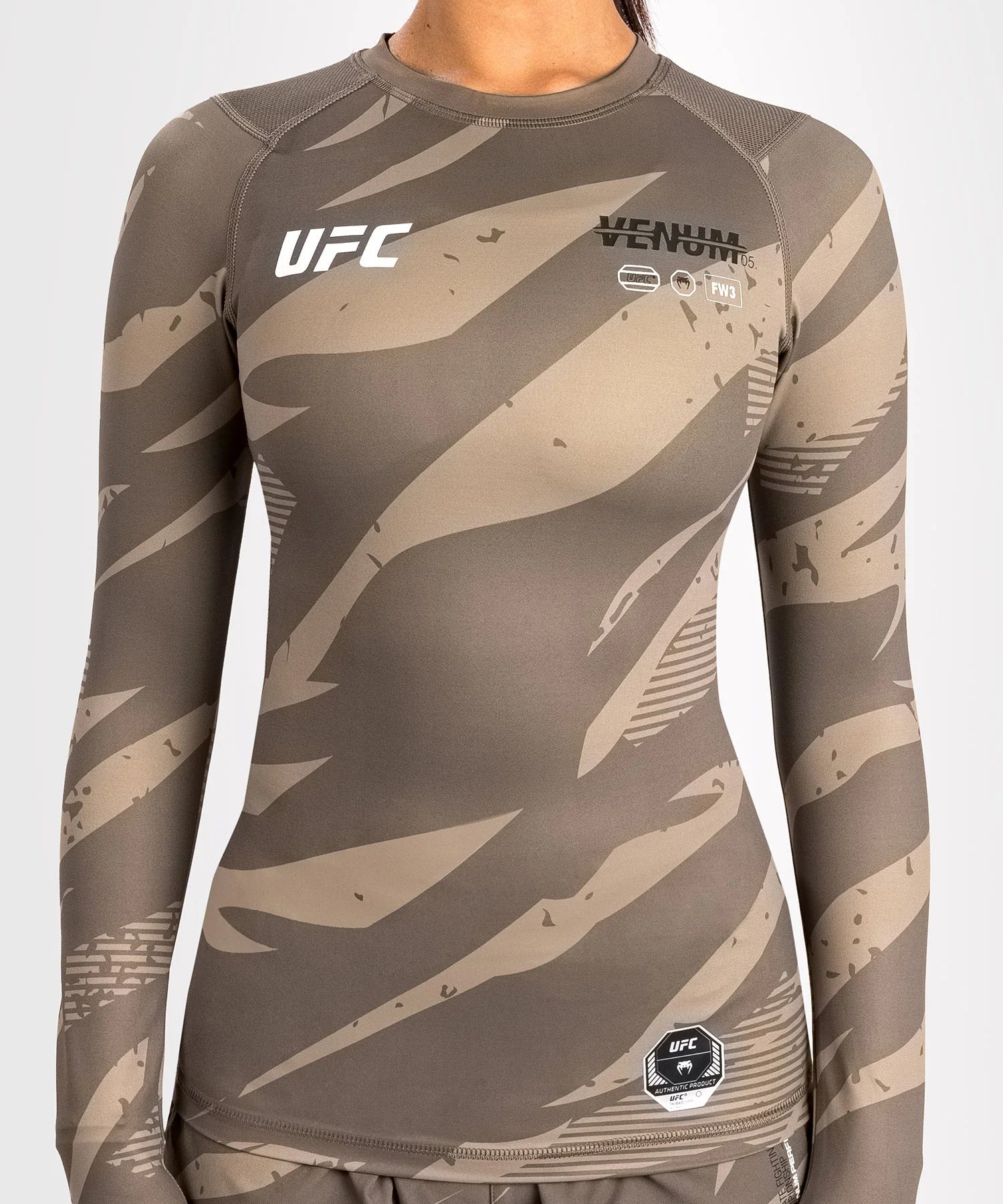 UFC Adrenaline by Venoxis Fight Week Women’s Performance Long Sleeve Rashguard