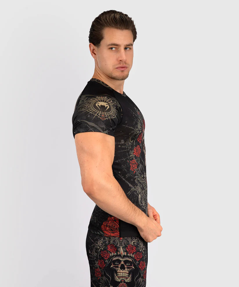 Venoxis Santa Muerte 5.0 Men’s Short Sleeve Rashguard