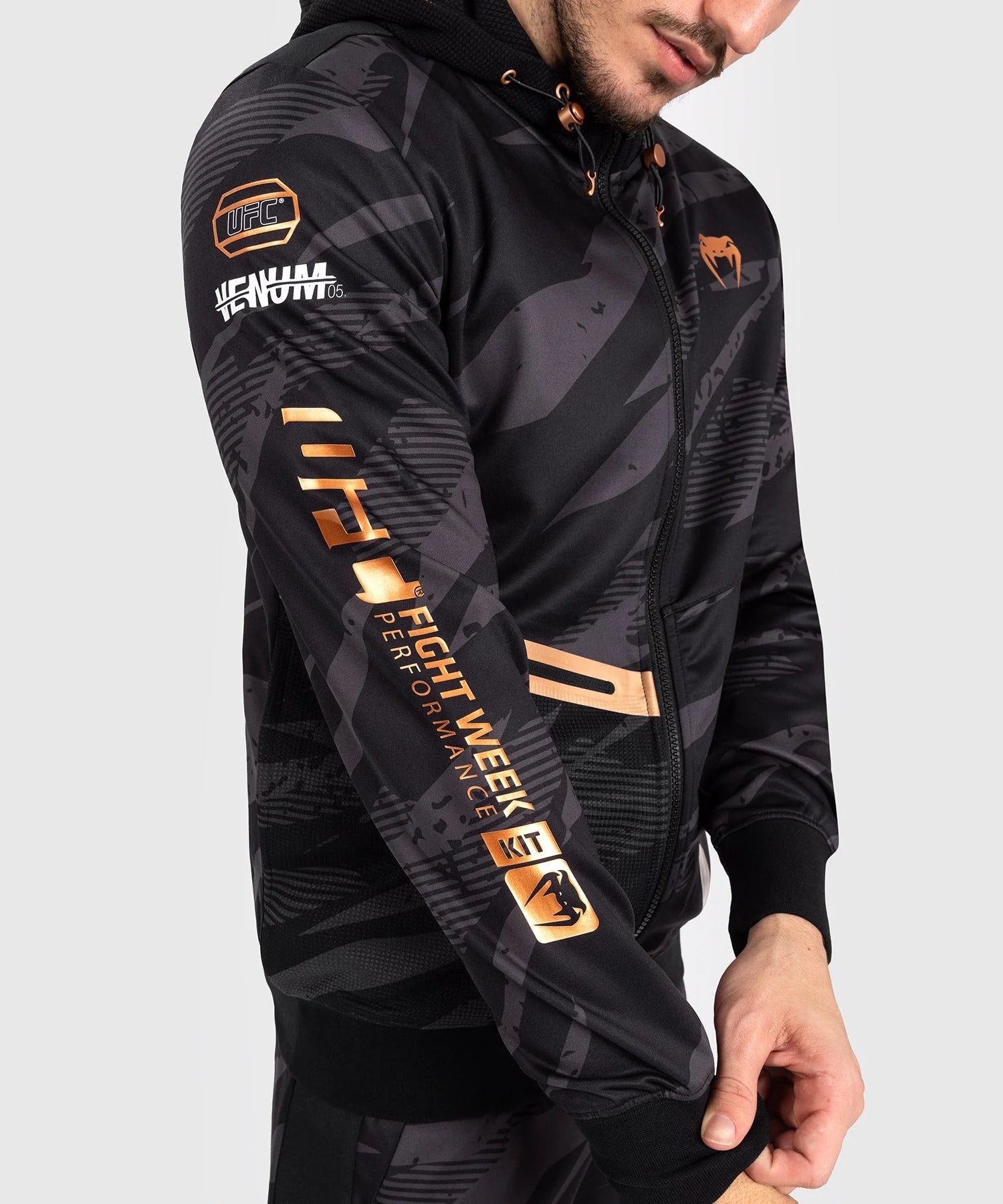 UFC Adrenaline by Venoxis Fight Week Men’s zip Hoodie