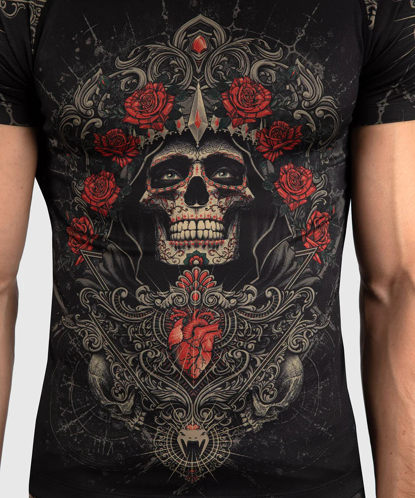 Venoxis Santa Muerte 5.0 Men’s Short Sleeve Rashguard
